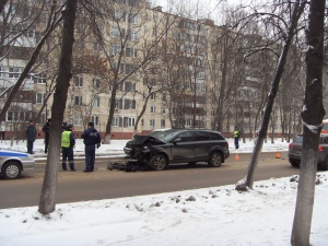 Авария на Лихачевском шоссе с ул. Нагорная
