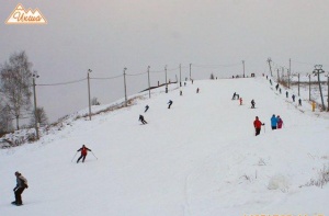 Склон горы горнолыжного клуба "Икша"