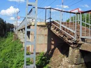 Лестница платформа Хлебниково
