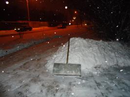 Уборка улиц Долгопрудного от снега