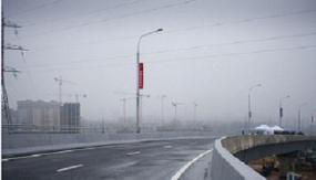 Демонтаж барьеров на Лихачёвском шоссе