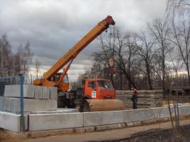 Строительство эстакады Новодачная в Долгопрудном